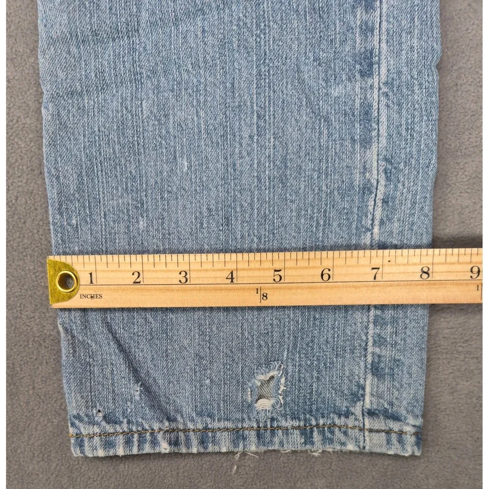 Tommy Hilfiger Mens Vintage Classic Fit Light Wash Straight Leg Jeans 30x32